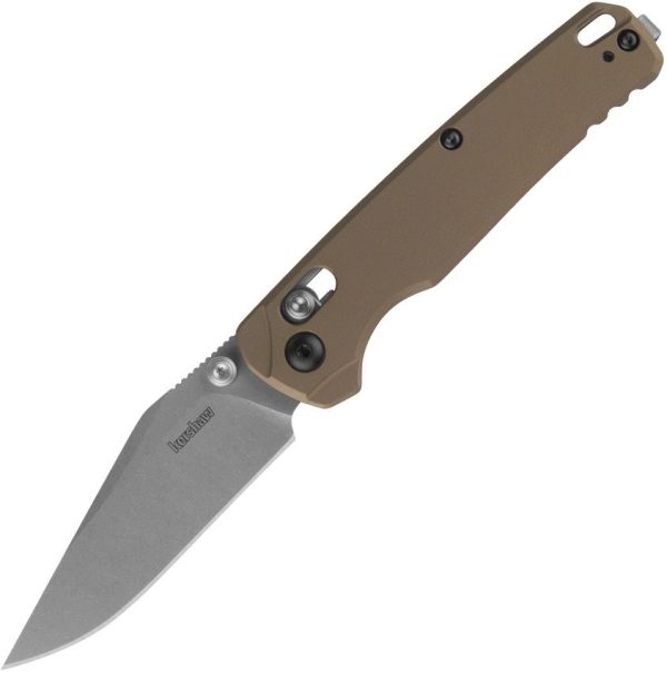 Kershaw Bel Air DuraLock Folding Knife CPM MagnaCut Stonewash