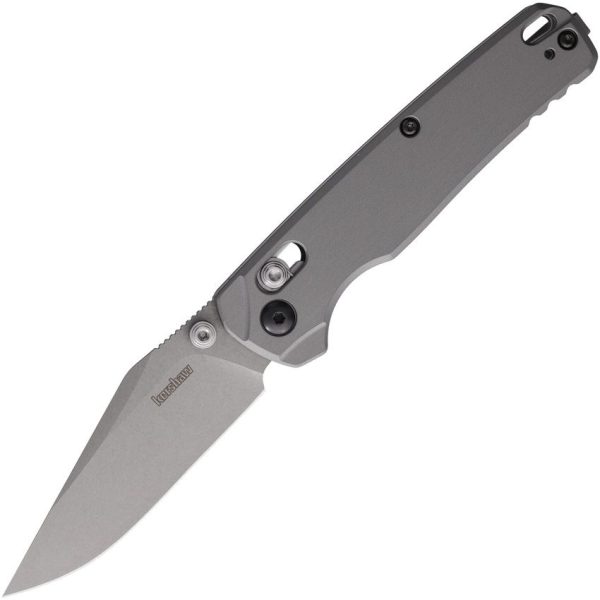 KS6106GRY.jpg Kershaw Bel Air DuraLock Folding Knife CPM MagnaCut Gray