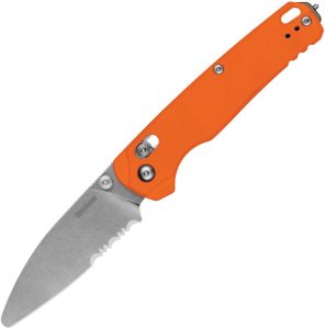 Kershaw Bel Air EMT Orange G10 Folding Knife CPM MagnaCut