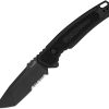 KS7105.jpg Kershaw Auto Launch 16 Black Cerakote Tanto Knife