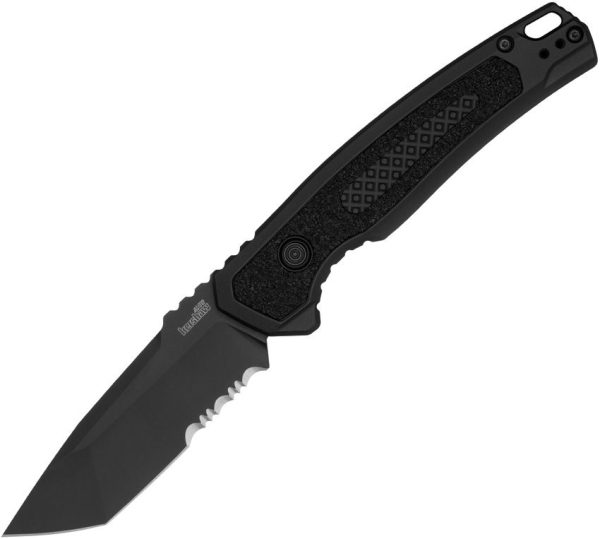KS7105.jpg Kershaw Auto Launch 16 Black Cerakote Tanto Knife
