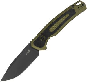 Kershaw Auto Launch 21 OD Green Drop Point Auto