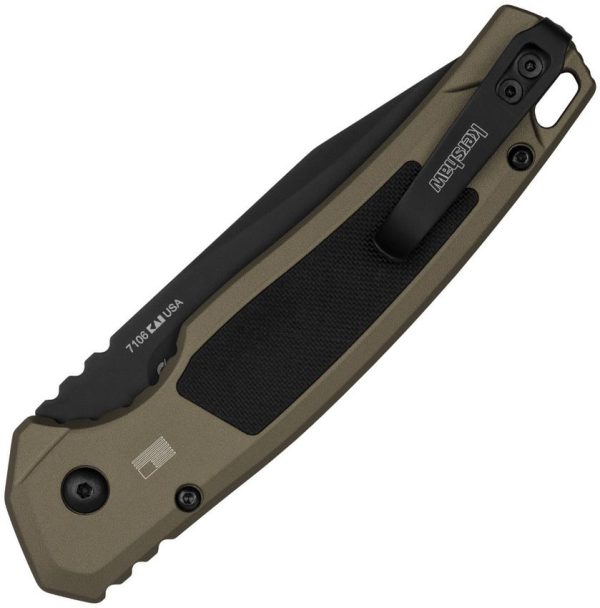 Kershaw Auto Launch 21 FDE Drop Point Automatic