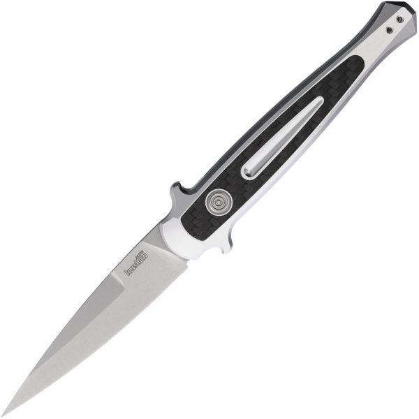 Kershaw Auto Launch 8 Button Lock RAW - 3.5in CPM-154
