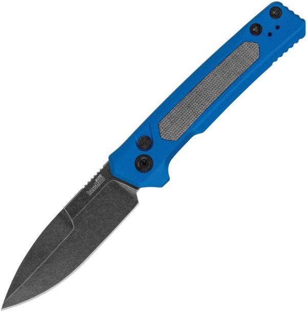 Kershaw Auto Launch 22 Button Lock Blue - 3.5in MagnaCut