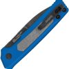 Kershaw Auto Launch 22 Button Lock Blue - 3.5in MagnaCut