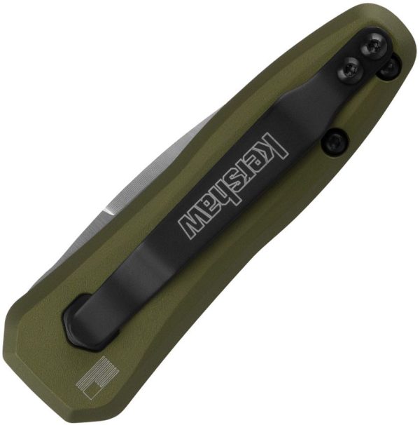 KS7500OL_add_01.jpg Kershaw Auto Launch 4 OD Green CPM-154 Assisted Knife