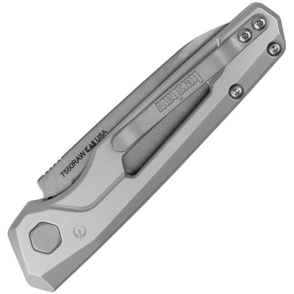 Kershaw Auto Launch 11 Button Lock - Raw Aluminum