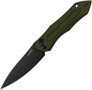 KS7800OLBLK.jpg Kershaw Auto Launch 6 Olive Handle CPM-154