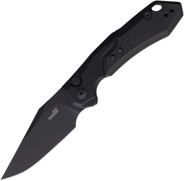 KS7851BBLK.jpg Kershaw Auto Launch 19 CPM-154 Black Oxide Automatic
