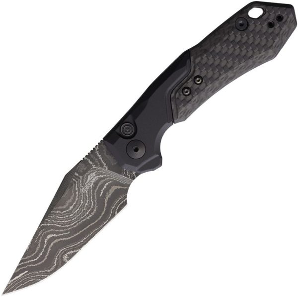 KS7851DAM.jpg Kershaw Auto Launch 19 Damascus Automatic Knife