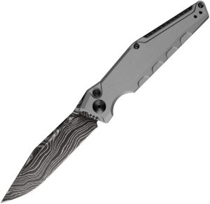 KS7900GRYDAM.jpg Kershaw Auto Launch 7 Damascus Gray Aluminum