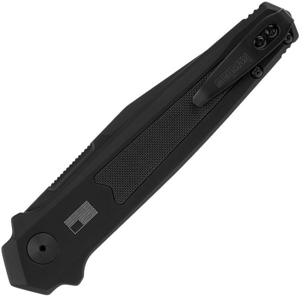 Kershaw Auto Launch 17 Button Lock - Black MagnaCut