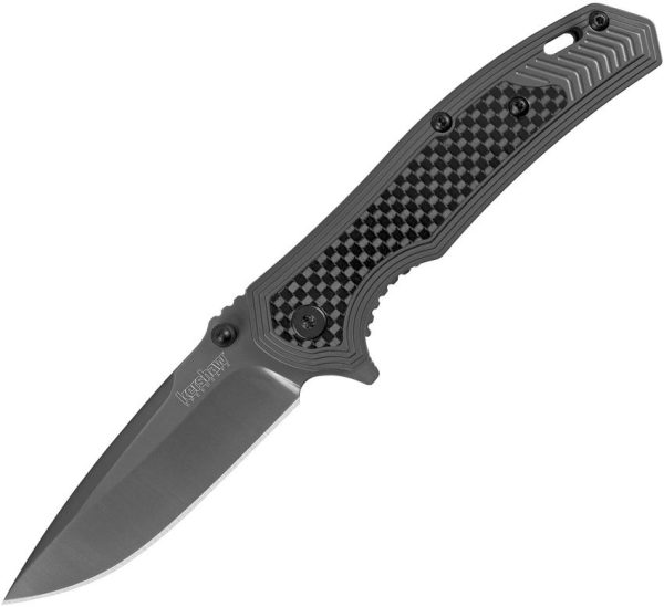 Kershaw Fringe Framelock Assisted Opening Folding Knife Black