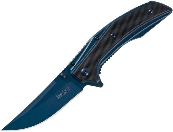 KS8320.jpg Kershaw Outright Framelock Blue Assisted Opening Folding Knife