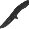 Kershaw Outright Framelock Assisted Opening Folding Knife Black