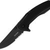 Kershaw Outright Framelock Assisted Opening Folding Knife Black