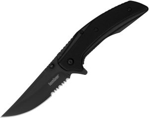 KS8320BLKST.jpg Kershaw Outright Framelock Assisted Opening Folding Knife Black