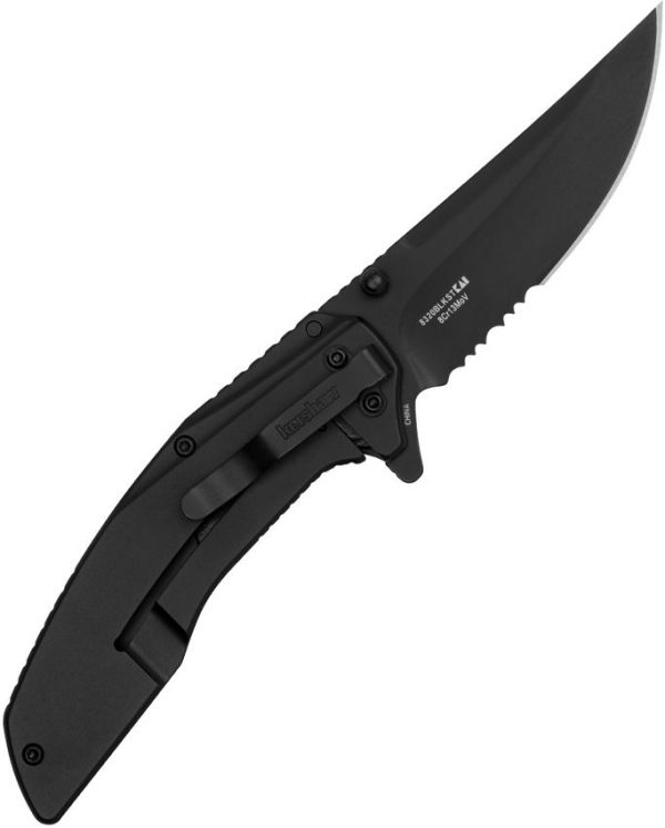 Kershaw Outright Framelock Assisted Opening Folding Knife Black