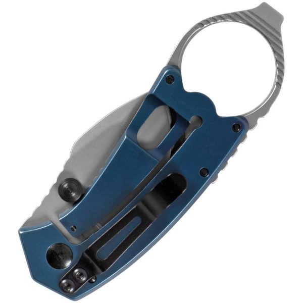 KS8710_add_01.jpg Kershaw Antic Framelock Folding Knife Blue 8Cr13MoV Stainless