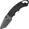 Kershaw Shuffle II Linerlock Folding Knife BlackWash Tanto 8Cr13MoV