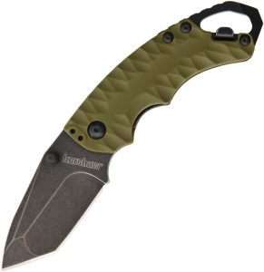 KS8750TOLBW.jpg Kershaw Shuffle II Linerlock OD Green Folding Knife 8Cr13MoV