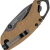 Kershaw Shuffle II Tan Folding Knife 8Cr13MoV Tanto Blade