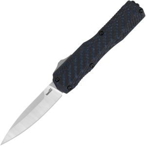 Kershaw Auto Livewire OTF CF Blue - Carbon Fiber Handle