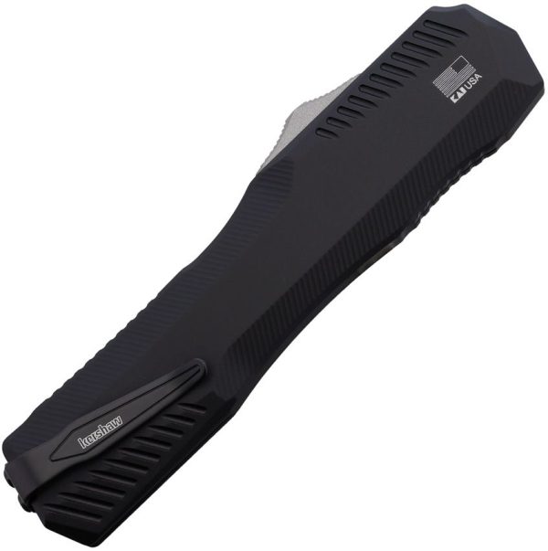 Kershaw Auto Livewire OTF CF Damascus - Carbon Fiber