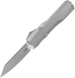 Kershaw Auto Livewire Reverse Tanto Raw Aluminum OTF