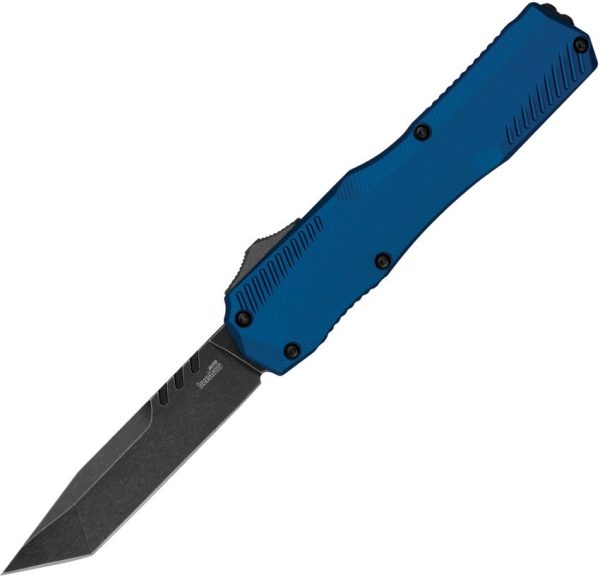 Kershaw Auto Livewire OTF Tanto Blue Anodized