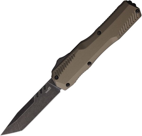 Kershaw Auto Livewire OTF Tanto Dark Earth