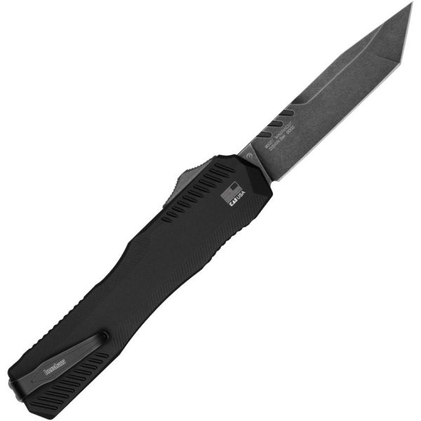 Kershaw Auto Livewire OTF Tanto BlackWash CPM MagnaCut
