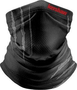 Kershaw Neck Gaiter Dark Textured Polyester