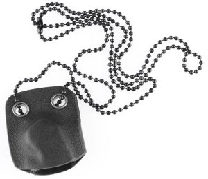 Kansept Mini Korvid Sheath - Black Kydex