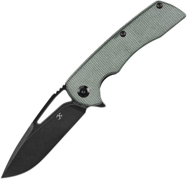 Kansept Kryo Framelock - Green Micarta