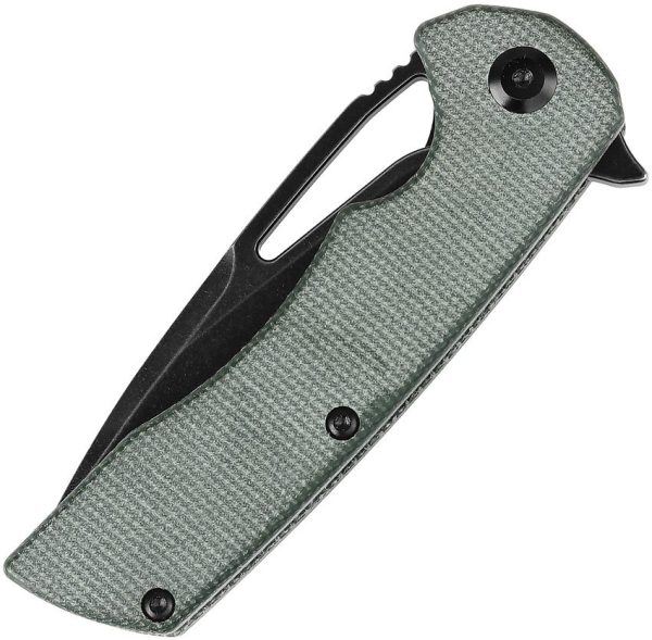 Kansept Kryo Framelock - Green Micarta