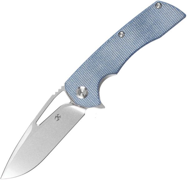 Kansept Kryo Framelock - Blue Micarta