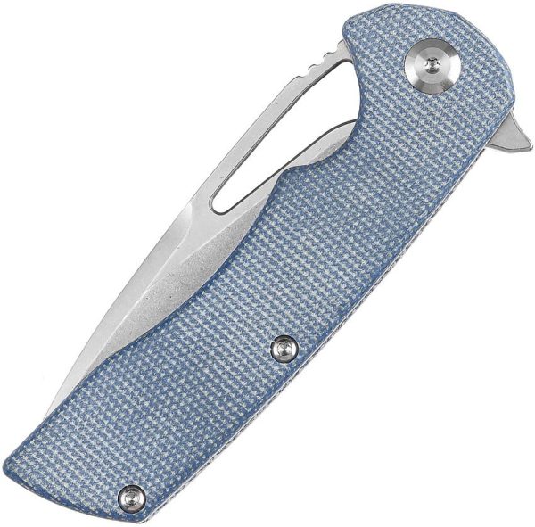 Kansept Kryo Framelock - Blue Micarta
