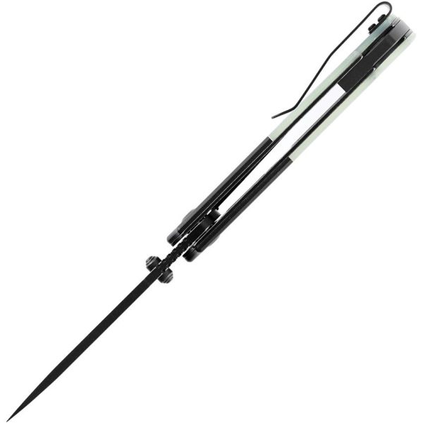 Kansept Warrior Linerlock Jade G10 Drop Point