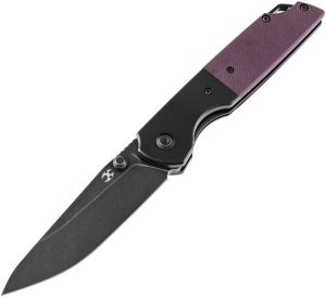 Kansept Warrior Linerlock Purple G10 Drop