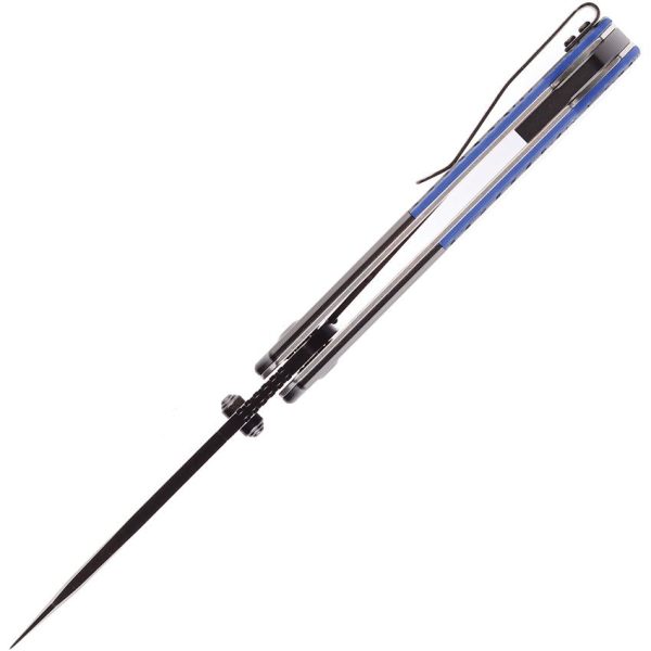 Kansept Warrior Linerlock Tanto Black/Blue