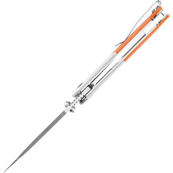 Kansept Warrior Linerlock Tanto Orange G10