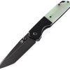Kansept Warrior Framelock Tanto Jade G10