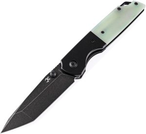 Kansept Warrior Framelock Tanto Jade G10