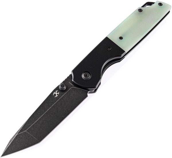 Kansept Warrior Framelock Tanto Jade G10