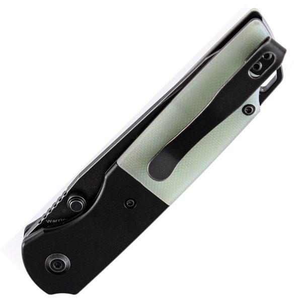 Kansept Warrior Framelock Tanto Jade G10