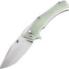 Kansept Hellx Framelock D2 Jade G10 Folding Knife