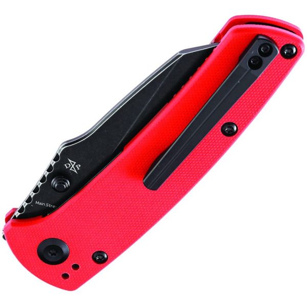 Kansept Main Street Linerlock 154CM Red G10