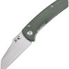 Kansept Main Street Linerlock 154CM Green Micarta